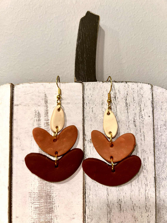Boho Brown earrings